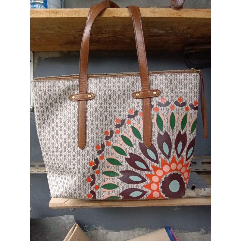 Tas Seken Fosilll Signature Tote ORI