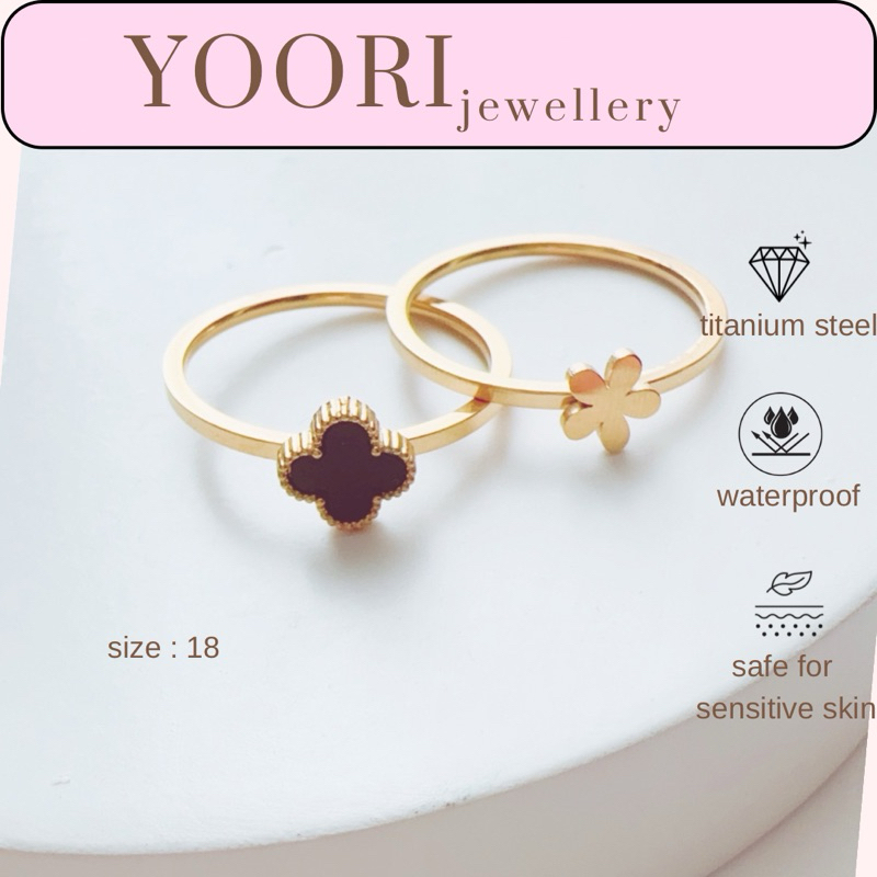 Cincin vancleef bunga - Yoori