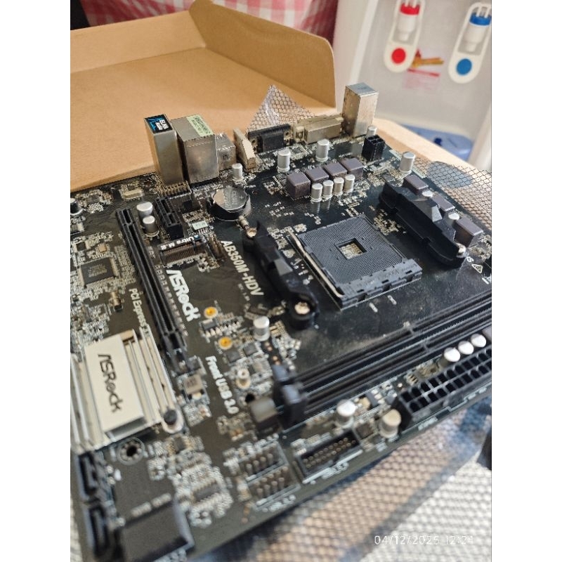 motherboard am4 asrock ab350m hdv second