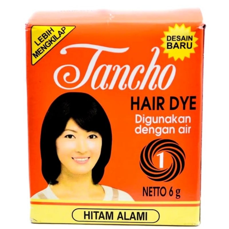 Tancho Semir Rambut / Cat Rambut 100% Alami