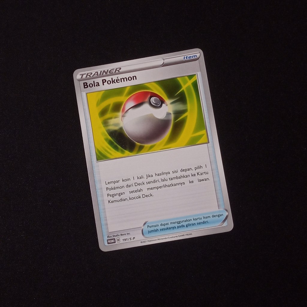 Bola Pokemon Pokemon TCG Indonesia Trainer Item
