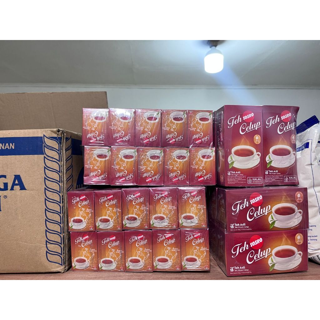 

Teh Sosro Celup 30gr Rp.3500