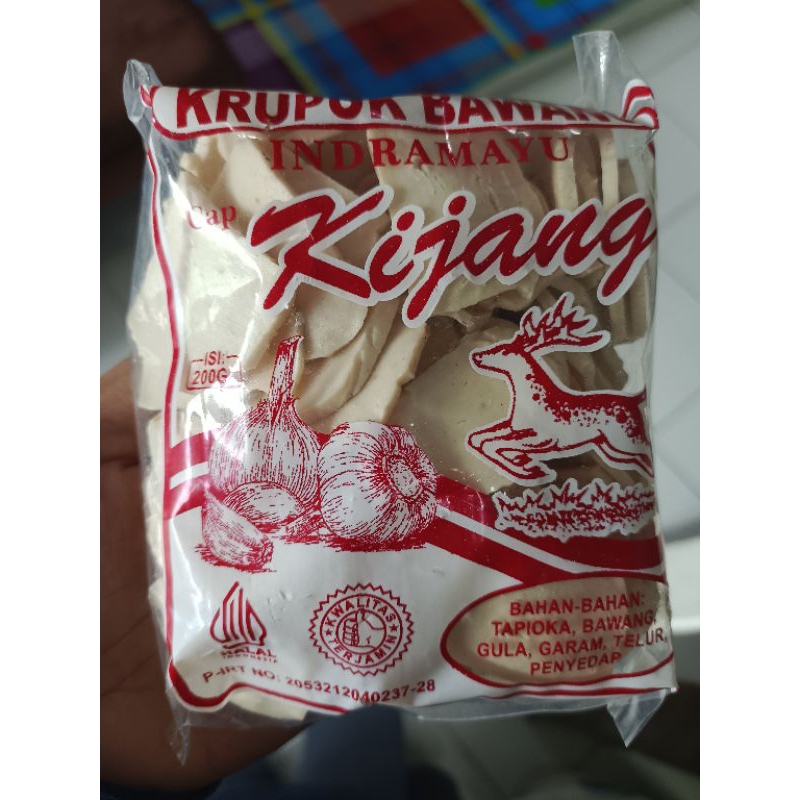 

krupuk bawang +kardus