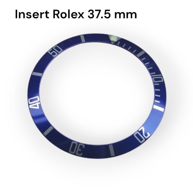 Insert Bezel Rolex Aftermarket Insert Bezel Rolex Aluminium 37.5 mm