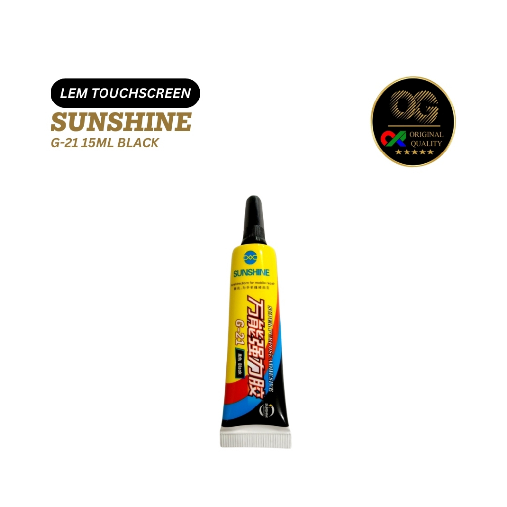 

LEM TOUCHSCREEN SUNSHINE G-21 15ML BLACK