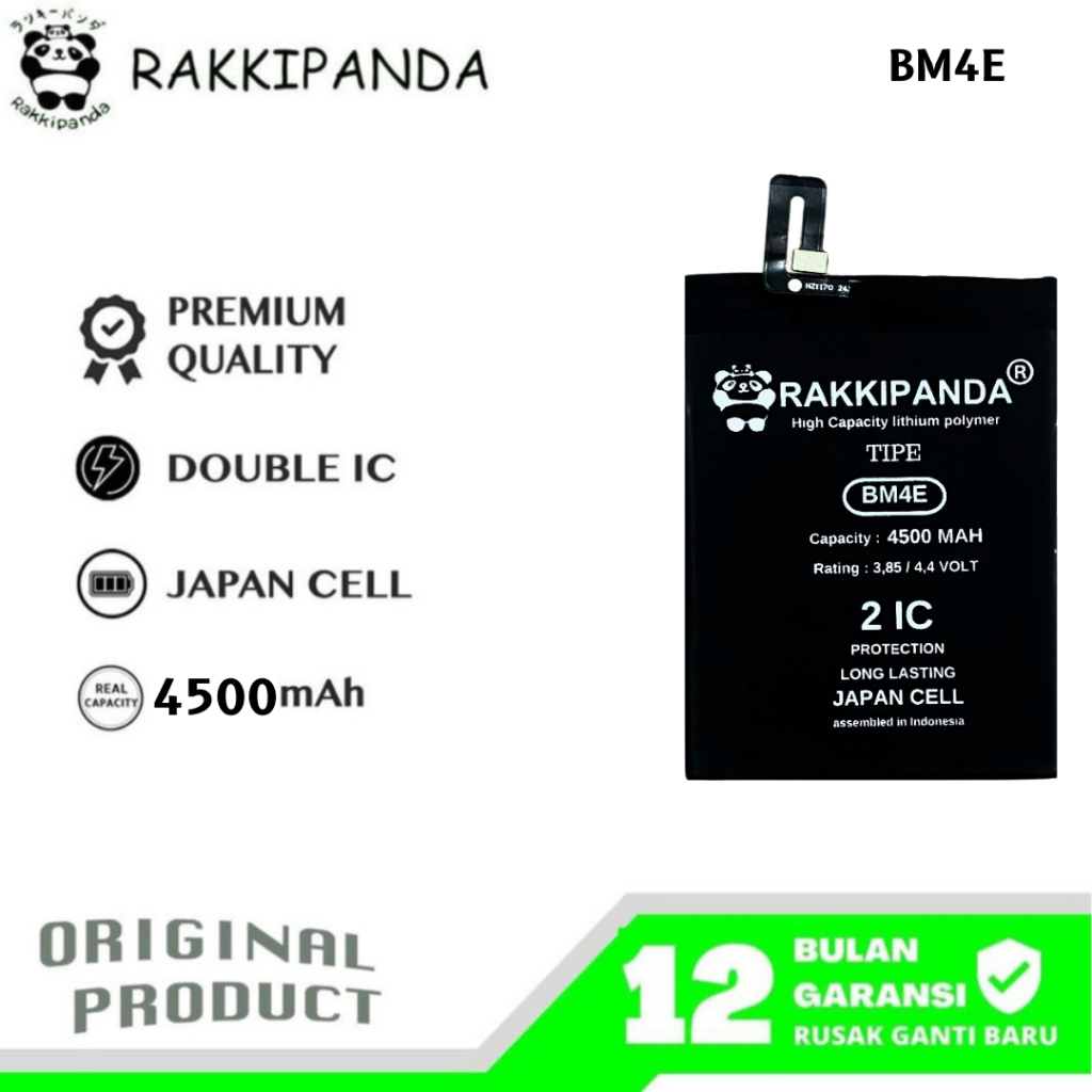 RakkiPanda - BM4E Pocophone F1 Batre Batrai Baterai