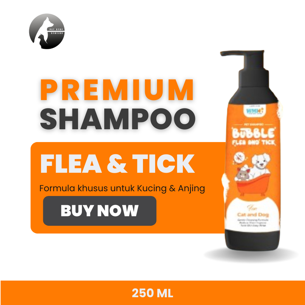 shampoo kucing anti kutu | shampoo anjing anti kutu | sampo kucing anjing | Pet Shampoo Bubble 250ml