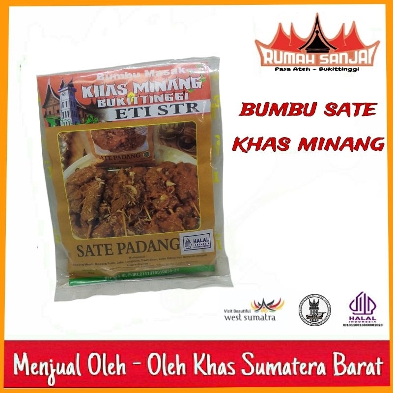 

Bumbu Sate Khas Minang Eti STR