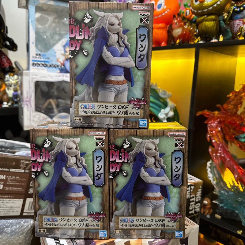 Figure One Piece DXF The Grandline lady Wanda Sulong Bandai D6 J3