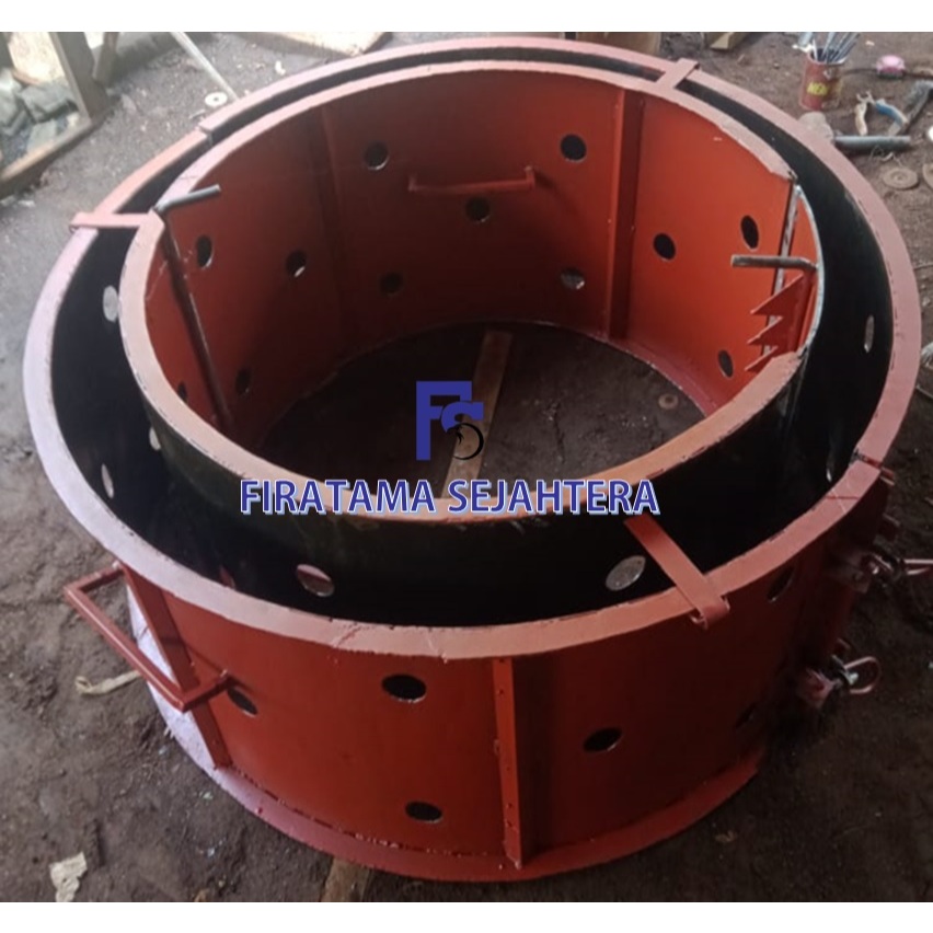 Cetakan Gorong Gorong - Buis Beton Diameter 80 cm x 50 cm