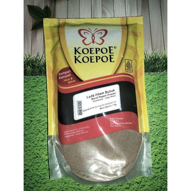 

Lada Hitam Bubuk (kg) Koepoe Koepoe exp Mar 2027 Merica bubuk Lada bubuk Black pepper