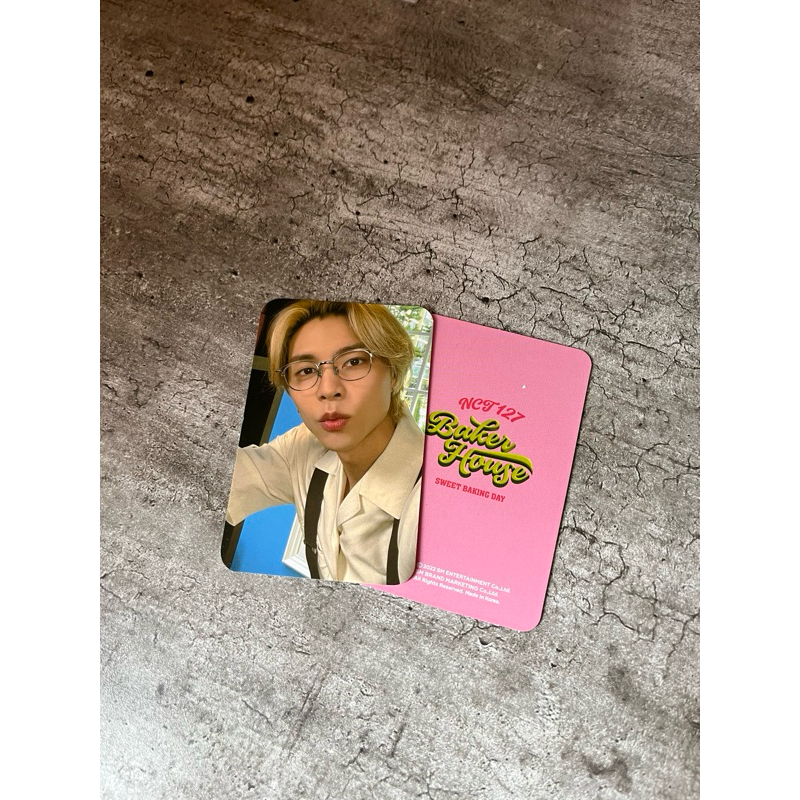 Photocard Johnny Baker House official