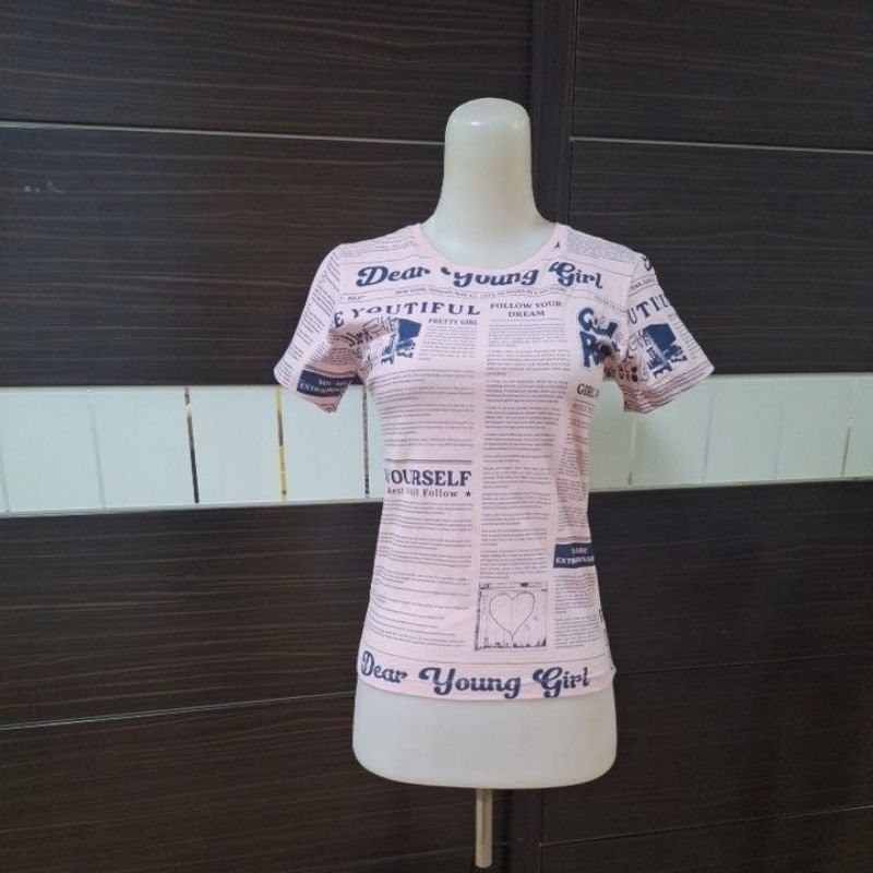 preloved kaos anak perempuan nevada