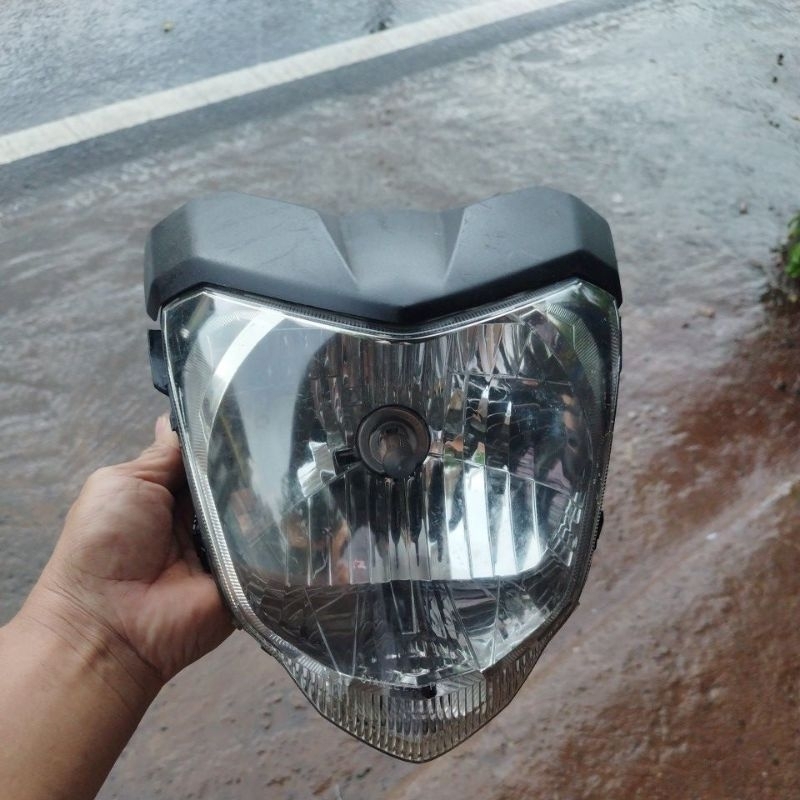 headlamp ori copotan yamaha byson karbu