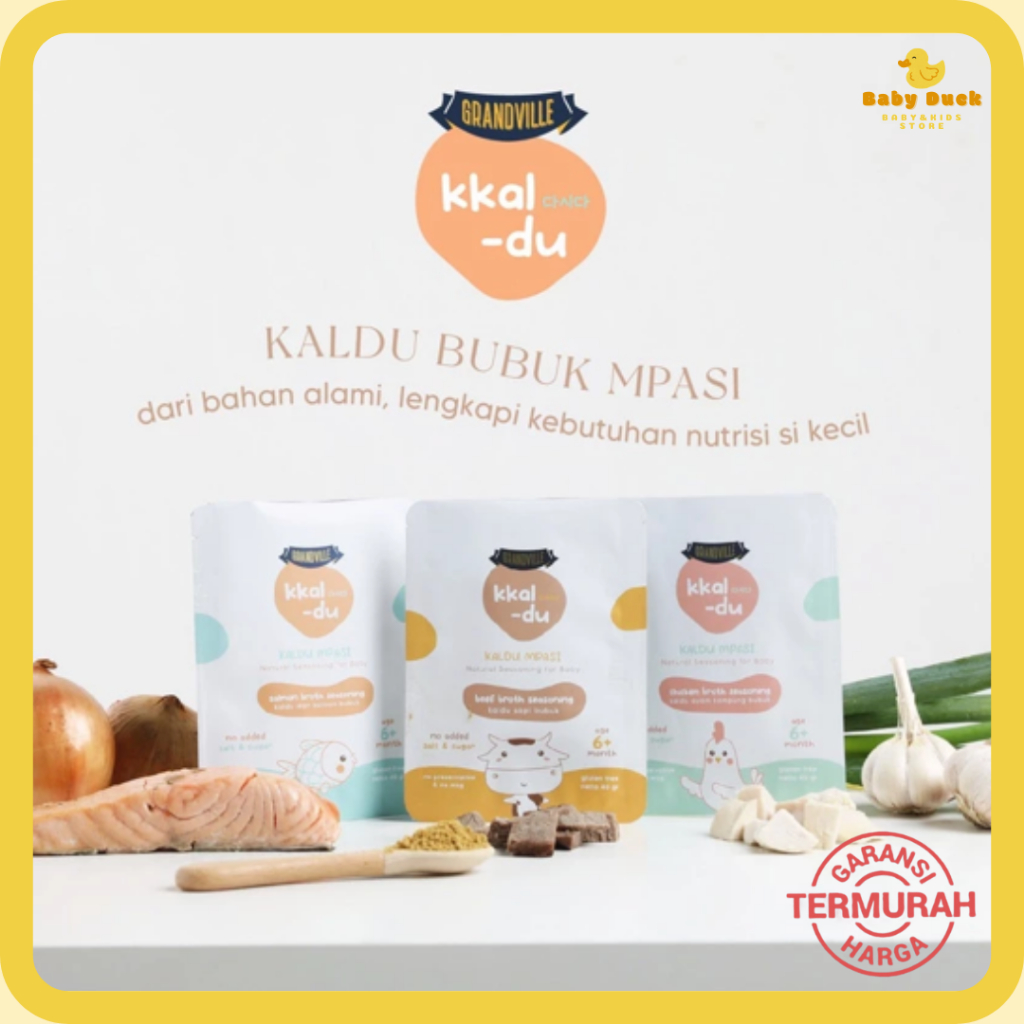 

Grandville Kaldu Sapi, Ayam, Ikan Mpasi BB Booster Non MSG Weekly Supply - KALDU ALL VARIANT