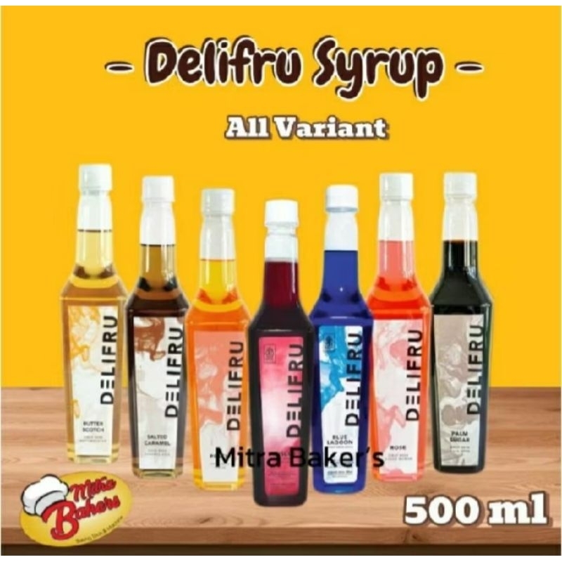 

DELIFRU SYRUP 500 ML ALL VARIANT