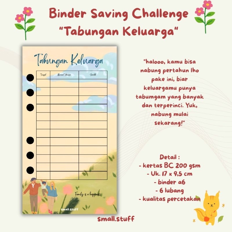 

Saving Challenge Tabungan Keluarga