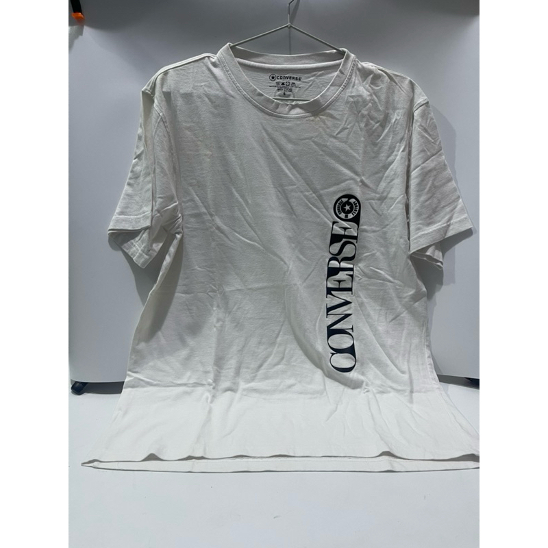 T-Shirt Kaos Converse Original Putih Prelove