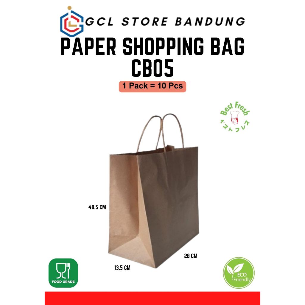 

Paper Bag Shopping CB05 | Tas Shopping Paper | paper Shopping Bag