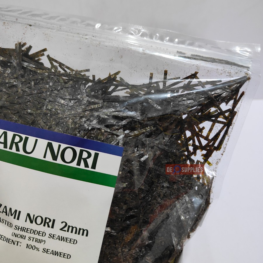 

bGF Maru Kizami Nori Strip 100gr - Kizaminori Potongan Panjang Shredded Seaweed Taburan Halal