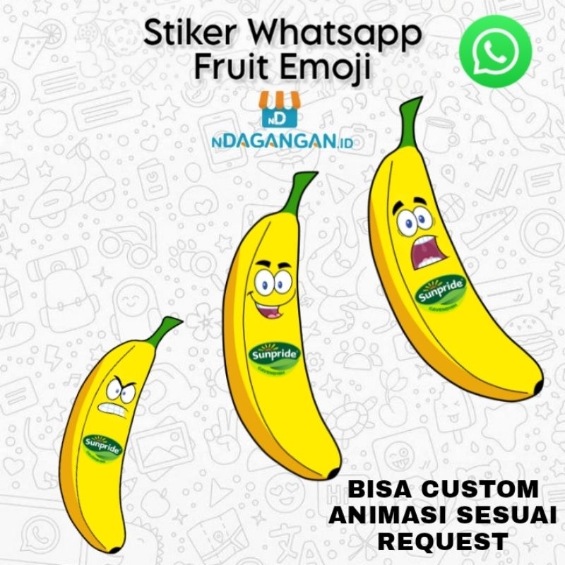 

Jual Stiker WhatsApp Fruit emoji