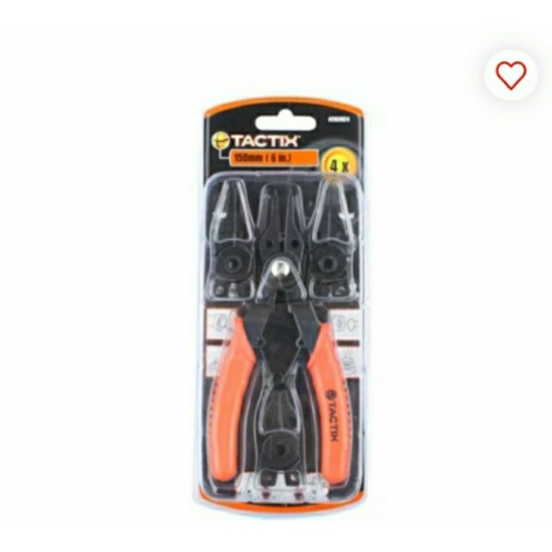 Tactix Set Tang Snap Ring 4 In 1 15 Cm