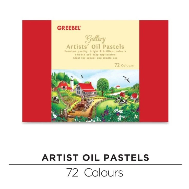 

GREEBEL ARTIST Crayon Oil Pastel 72 Warna