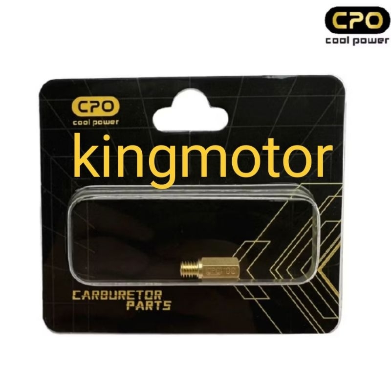 Spuyer main jet pwk CPO cool power karburator racing original ukuran 140
