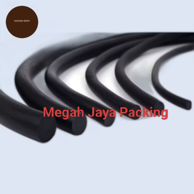 Oring Cord NBR 3mm x 100cm / Oring NBR Hitam