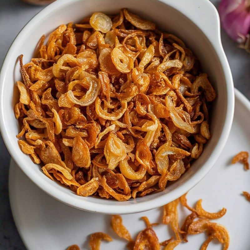 

BAWANG GORENG TANPA TEPUNG RENYAH ENAK GURIH 250g