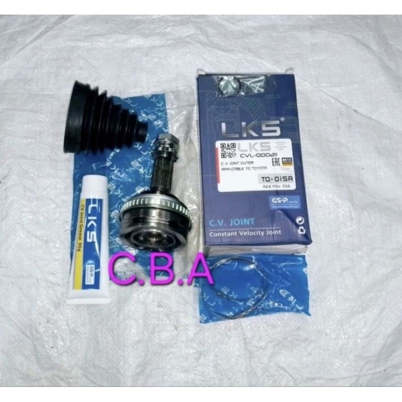 CV JOINT OUTER / AS RODA LUAR COROLLA ALL NEW 1.800CC 1998-2000 TO-015A LKS
