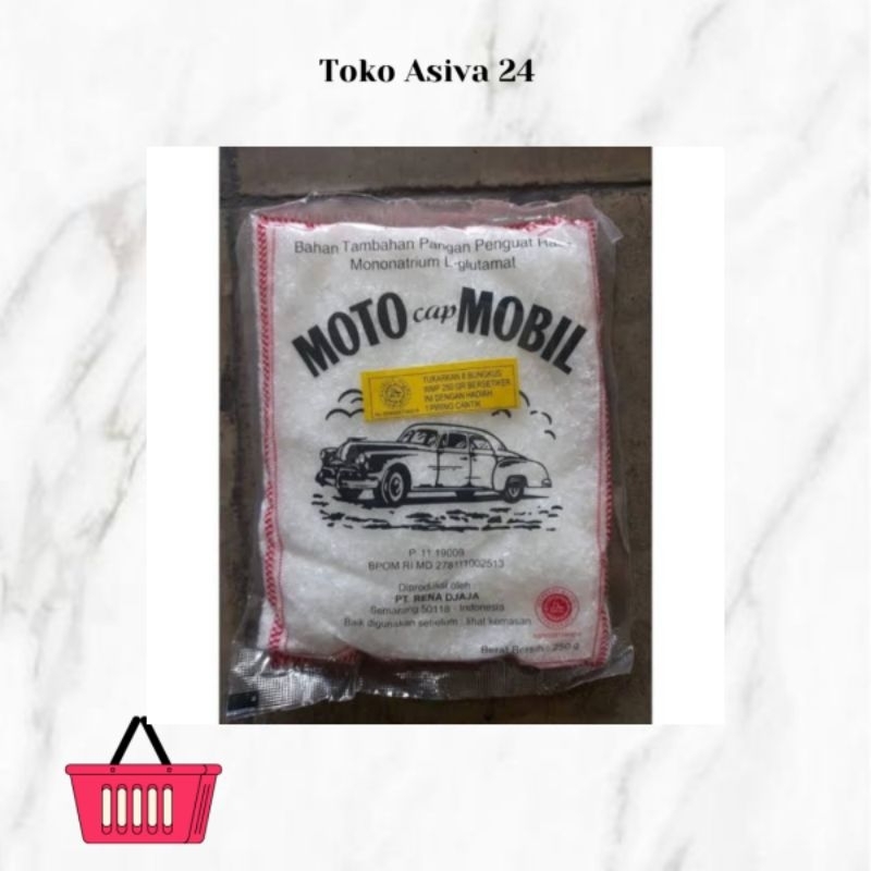 

Moto cap mobil 250gram penyedap makanan