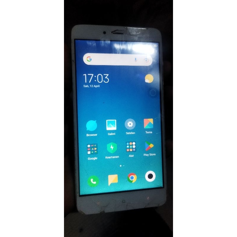 jual mesin hp redmi note 4 Ram 3/64 GB (mediatek) normal