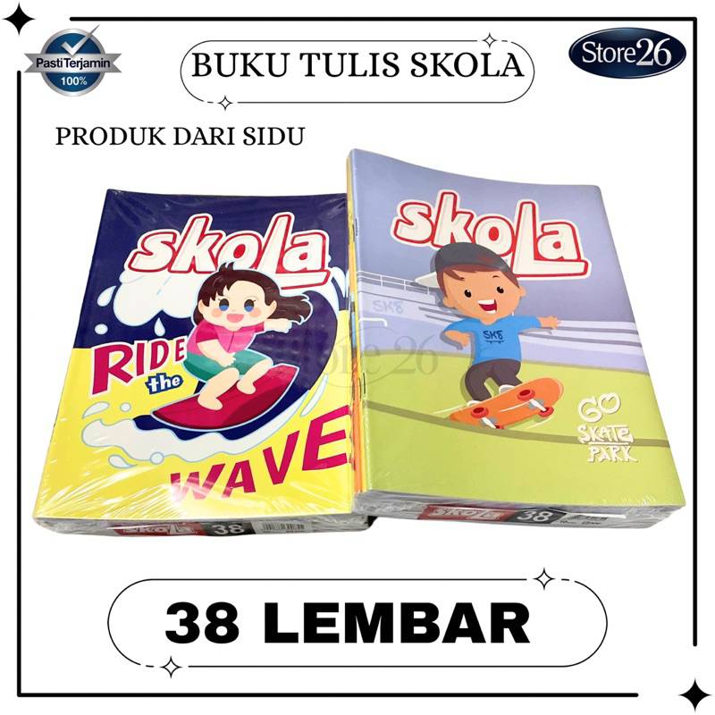 

Buku SKOLA SIDU 38 Lembar