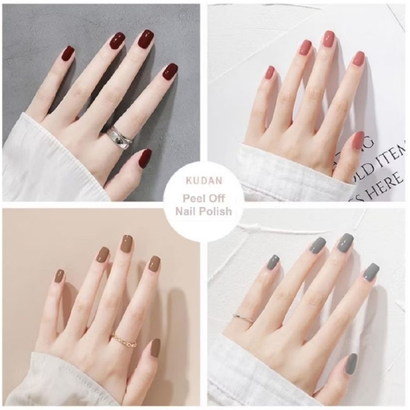 KUDAN KUTEK / CUTEX HALAL BISA UNTUK SHOLAT KUTEK PEEL OFF