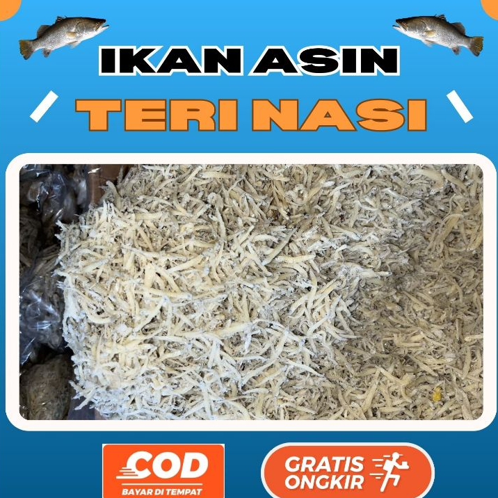

[Kemasan Vakum] Teri Nasi Teri Medan 250gr 500gr BEST SELLER