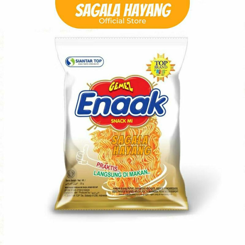 

( SAGALA HAYANG ) Snack Mie Gemez Enaak -17gram