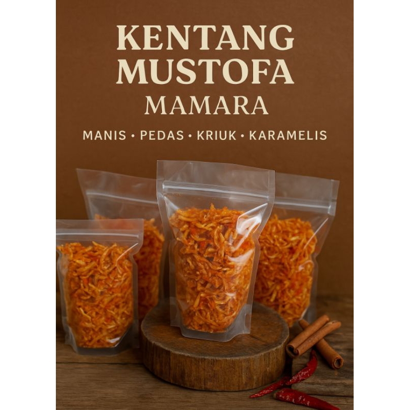 

Mustofa Kentang Pedas Manis