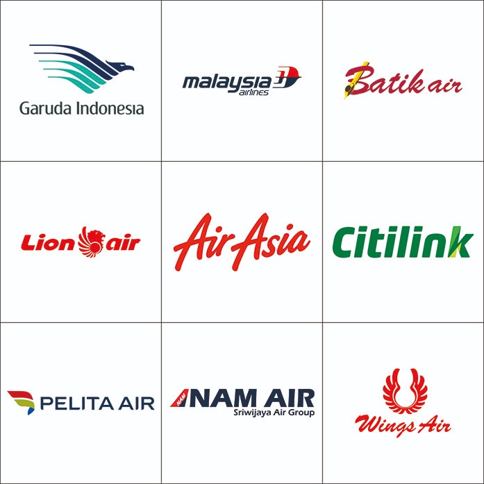 

CUTTING STIKER LOGO AIRLINE (BISA CUSTO LOGO DAN UKURAN)