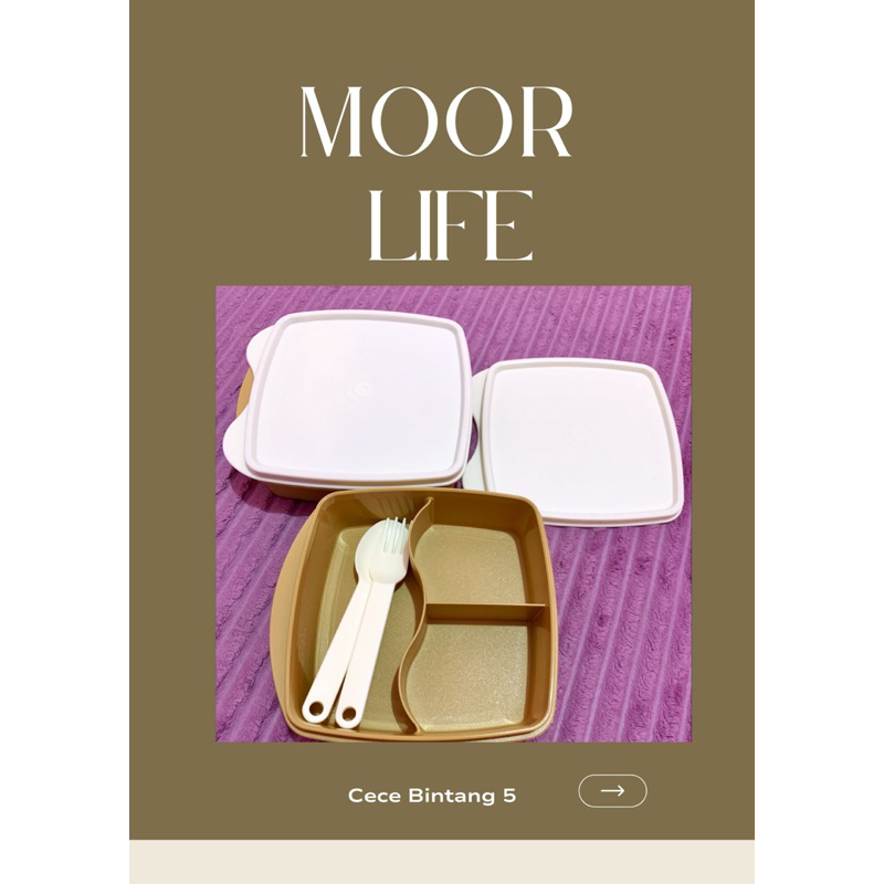 Moorlife Luna Lunch Box Bekal Makan 800ml HARGA PROMO