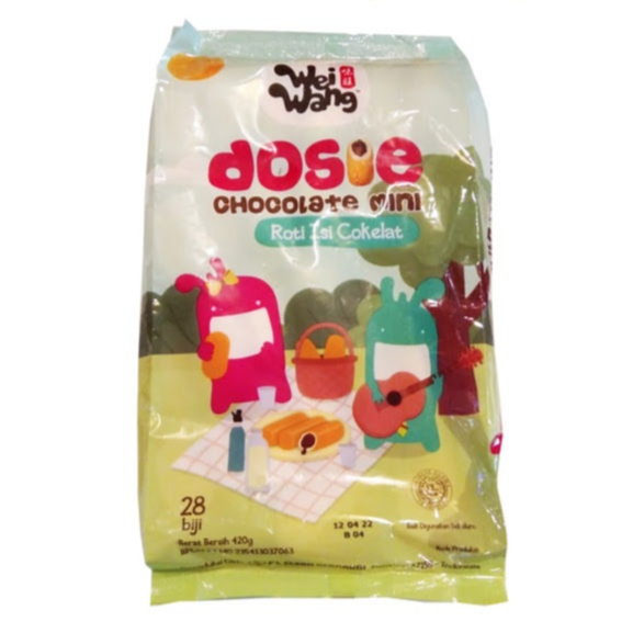 

Wei Wang Dosie Coklat Mini / Coklat Mini isi 28 pcs