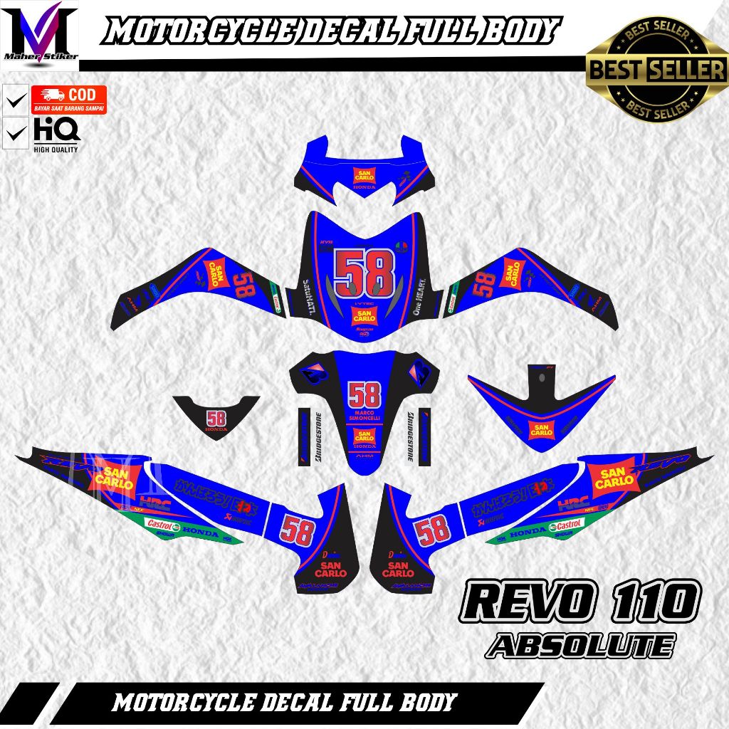 Decal Revo Absolute Fullbody Variasi Simonceli
