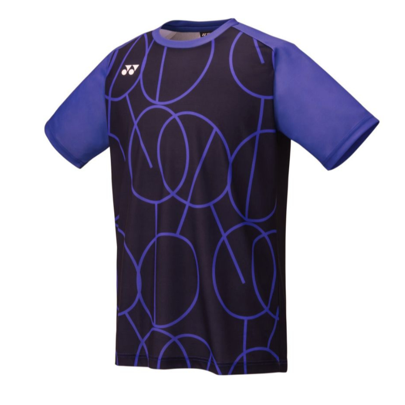 Kaos Baju Badminton Jersey YY Boys' t-shirt Yonex Junior Practice - Black - Custom Nama PB, Seragam 