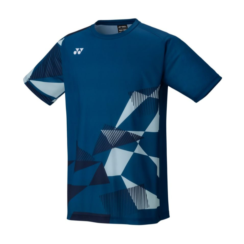 Baju Badminton Jersey YY Men's T-shirt Yonex Practice - Blue Kaos Yonex, Grade Premium Quality
