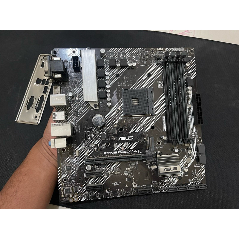 Bekas - Motherboard Asus PRIME B450M-A II (AM4, AMD Promontory B450, DDR4, USB3.2, SATA3)