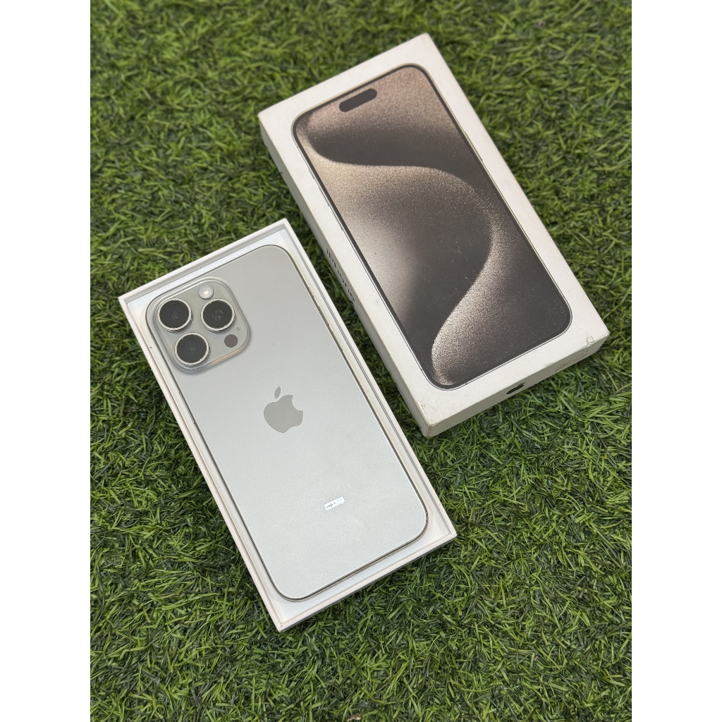 IPHONE 15 PRO MAX  512GB  IBOX LENGKAP SUPER MULUS NOMINUS GARANSI RESMI INDONESIA