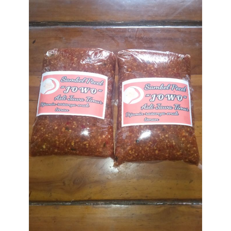 

Sambel Pecel Jowo 500 gram khas Jawa Timur