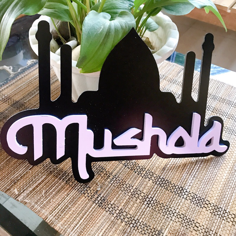 MUSHOLA HIASAN DINDING MURAH ACP PVC BOARD