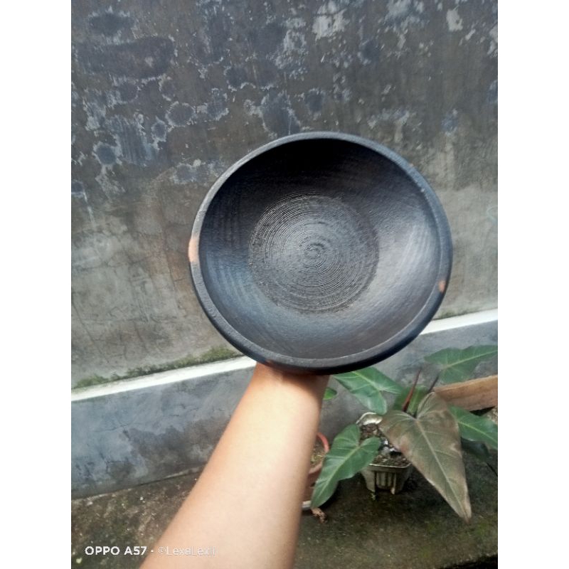 cobek gami cobek lalapan cobek ulek tanah liat d19 cm