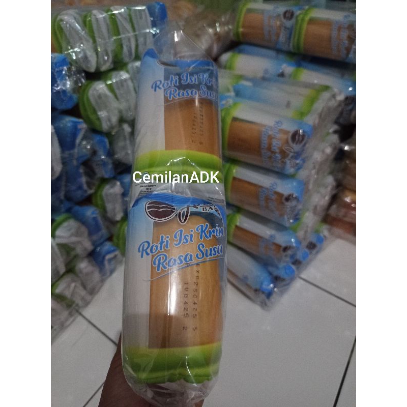 

roti krim susu Jordan bakery/roti jordan enak lembut isi 10pcs